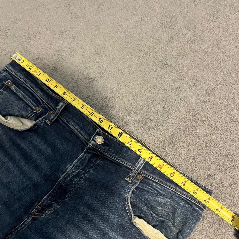 Lucky Brand 223 Straight Leg Dark Wash Denim Jeans Mens 38x30